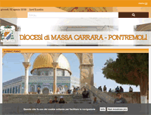 Tablet Screenshot of massacarrara.chiesacattolica.it